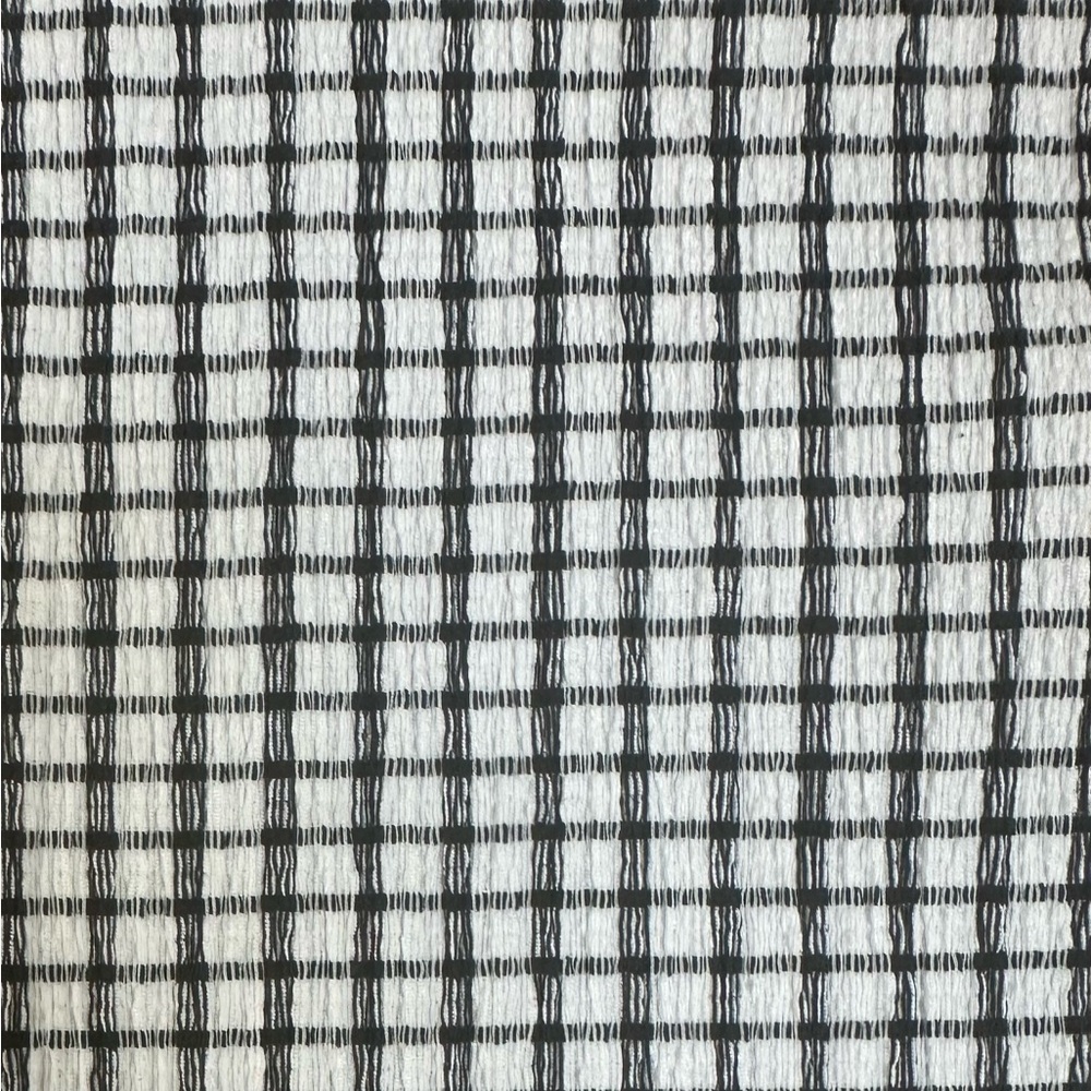 Zara Kids Black & White Gingham Ruffle Top, Size 5 (110), MSRP $32.90 - Picture 3 of 5